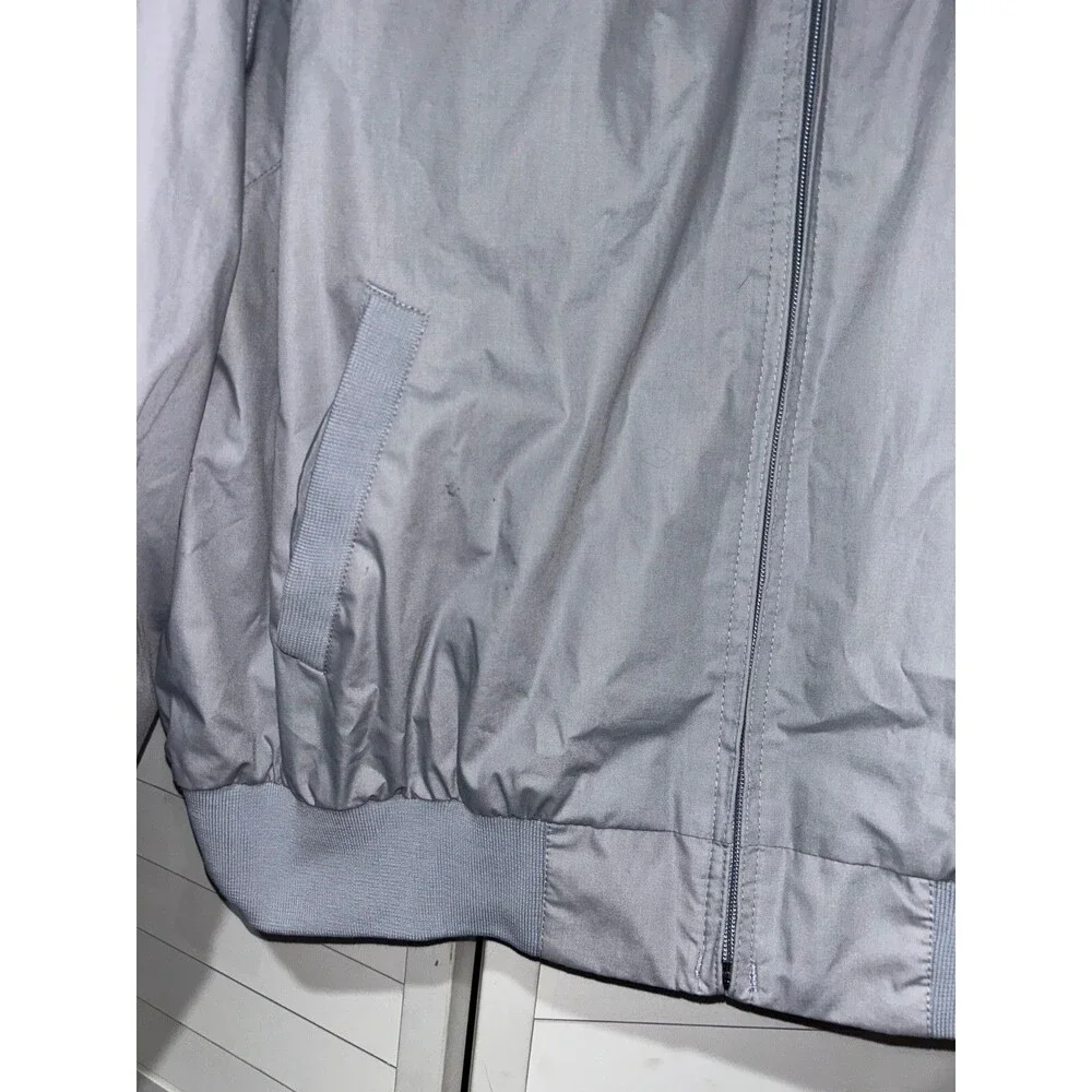 World Travel Club Men’s 90s Vintage Windbreaker Jacket size XXL Old Money